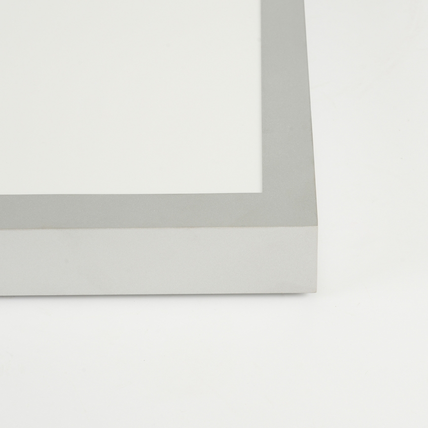 Brilagi - LED dimbare plafondlamp voor de badkamer FRAME SMART LED/50W/230V 120x30 cm 3000-6000K IP44 zilver + afstandsbediening