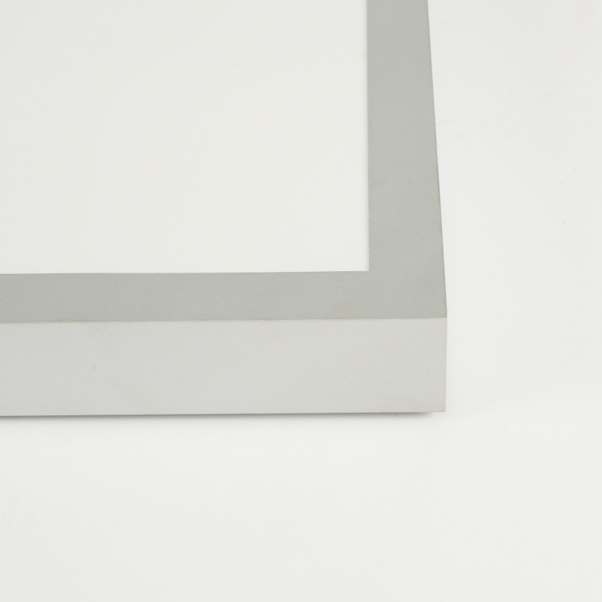 Brilagi - LED dimbare plafondlamp voor de badkamer FRAME SMART LED/50W/230V 120x30 cm 3000-6000K IP44 zilver + afstandsbediening