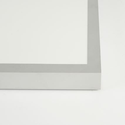 Brilagi - LED dimbare badkamerplafondlamp FRAME SMART LED/50W/230V 60x60 cm 3000-6000K IP44 zilverkleurig + afstandsbediening