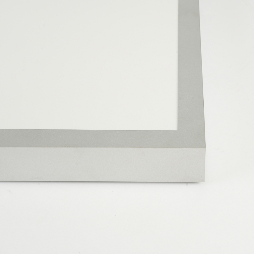 Brilagi - LED dimbare badkamerplafondlamp FRAME SMART LED/50W/230V 60x60 cm 3000-6000K IP44 zilverkleurig + afstandsbediening