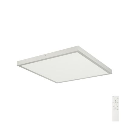 Brilagi - LED dimbare badkamerplafondlamp FRAME SMART LED/50W/230V 60x60 cm 3000-6000K IP44 zilverkleurig + afstandsbediening