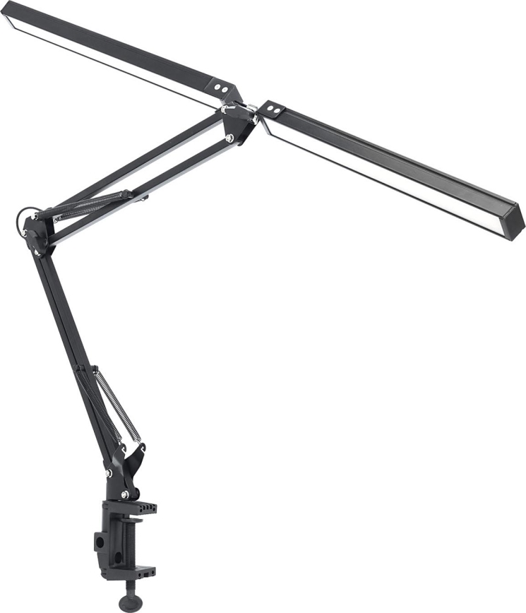 Brilagi - LED Dimbaar flexibel tafellamp VARIO 2xLED/14W/230V 3000-6000K zwart