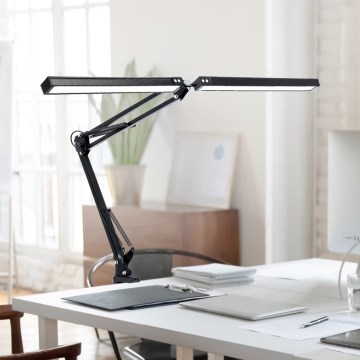 Brilagi - LED Dimbaar flexibel tafellamp VARIO LED/15W/230V 3000-6000K zwart