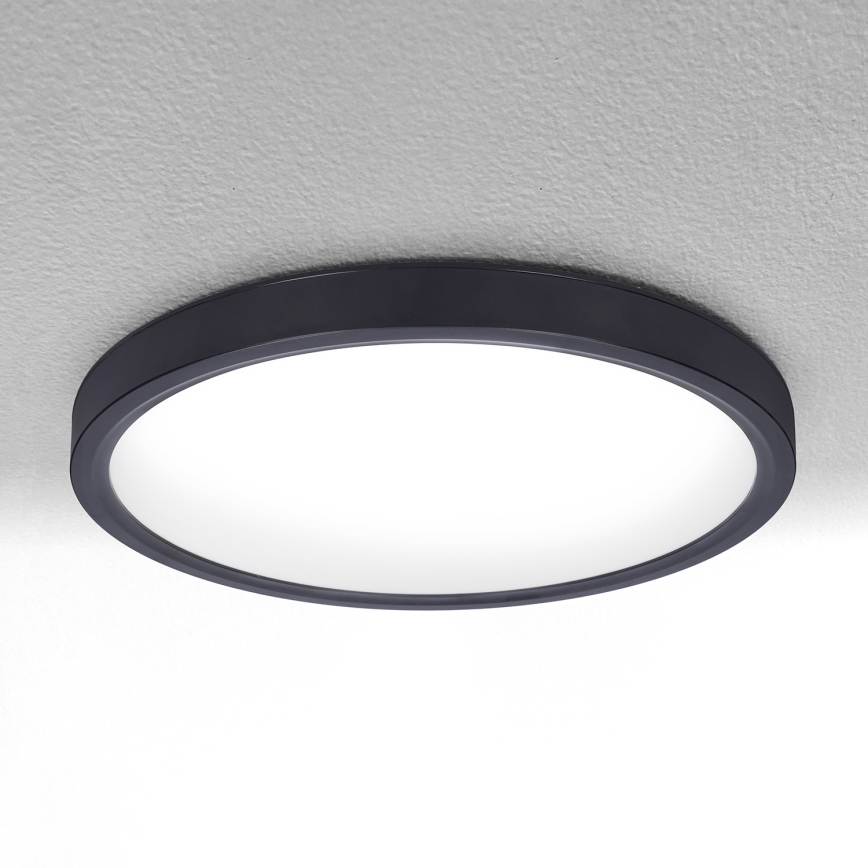 Brilagi - Dimbare LED plafondlamp ESTELA LED/36W/230V 3000-6500K ø 30 cm zwart + afstandsbediening
