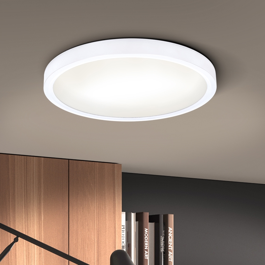 Brilagi - Dimbare LED plafondlamp ESTELA LED/36W/230V 3000-6500K ø 30 cm wit + afstandsbediening