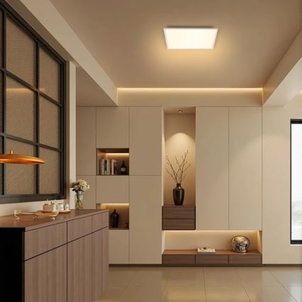 Brilagi - Dimbare LED plafondlamp SLIMFRAME LED/25W/230V 30x30 cm 3000-6000K wit + afstandsbediening