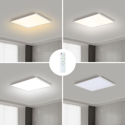 Brilagi - Dimbare LED Plafondlamp SLIMFRAME LED/36W/230V 45x45 cm 3000-6000K wit + afstandsbediening