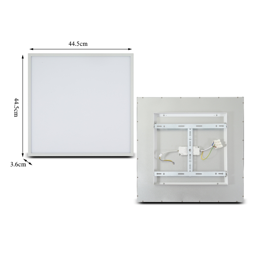 Brilagi - Dimbare LED Plafondlamp SLIMFRAME LED/36W/230V 45x45 cm 3000-6000K wit + afstandsbediening