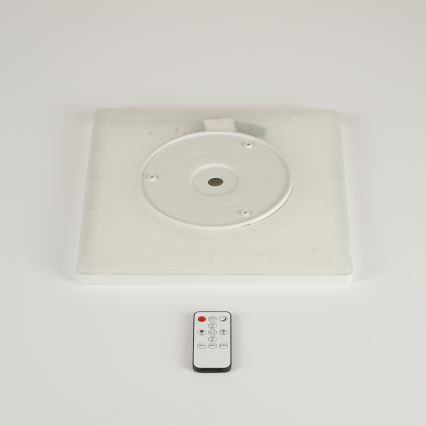 Brilagi - Dimbare LED plafondlamp ULTRA SLIM LED/18W/230V 2700-6500K 30x30 cm wit + afstandsbediening
