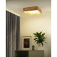 Brilagi - Dimbare LED plafondlamp VELVET SQUARE SMART LED/36W/230V 2700-6500K Wi-Fi Tuya + afstandsbediening beige