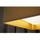 Brilagi - Dimbare LED plafondlamp VELVET SQUARE SMART LED/36W/230V 2700-6500K Wi-Fi Tuya + afstandsbediening beige
