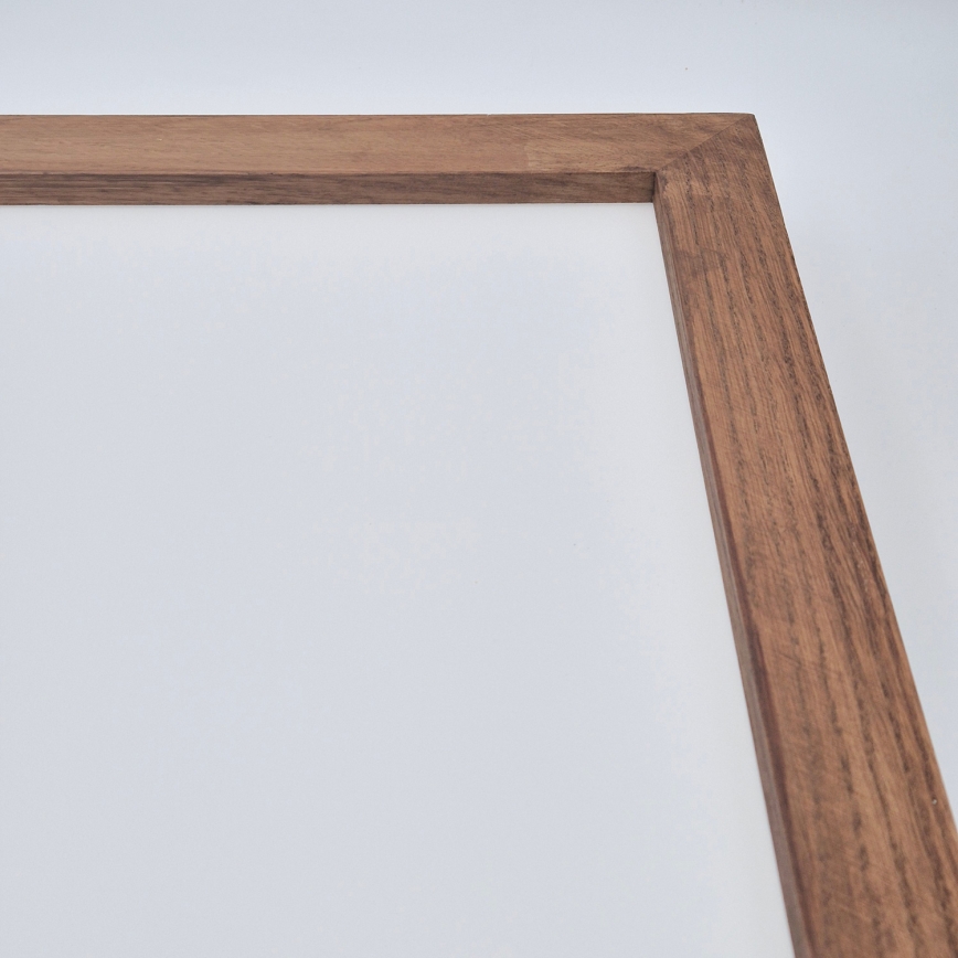 Brilagi - LED Dimbare badkamer plafondverlichting WOODY FRAME LED/50W/230V eiken kers 60x60 cm 3000-6000K IP44 + afstandsbediening