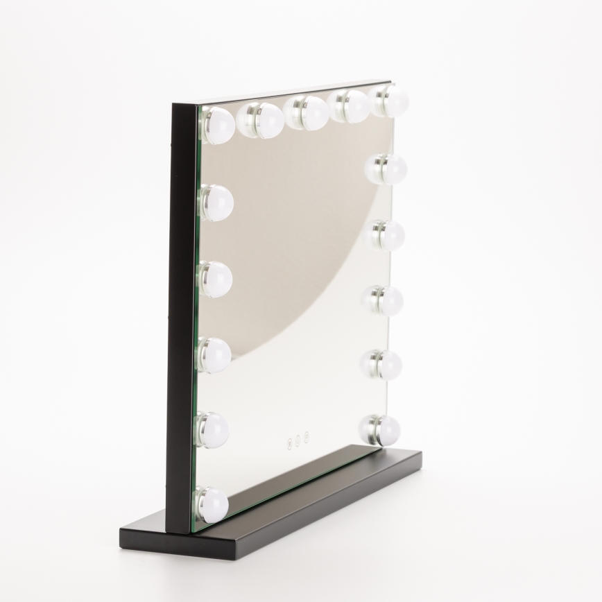 Brilagi - LED dimbare make-up spiegel HOLLYWOOD LED/15W/230V 3000/4000/6500K