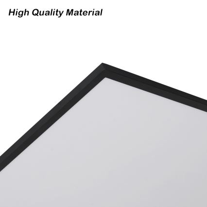 Brilagi - LED-dimbare plafondlamp SLIMFRAME LED/80W/230V 120x60 cm 3000–6000K zwart + afstandsbediening