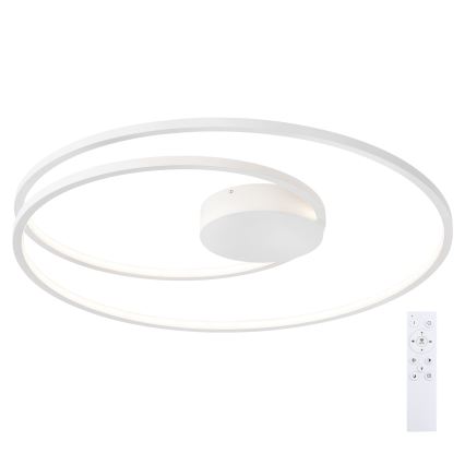 Brilagi - LED dimbare plafondlamp TWISTER LED/105W/230V 3000-6000K Ø 100 cm wit + afstandsbediening