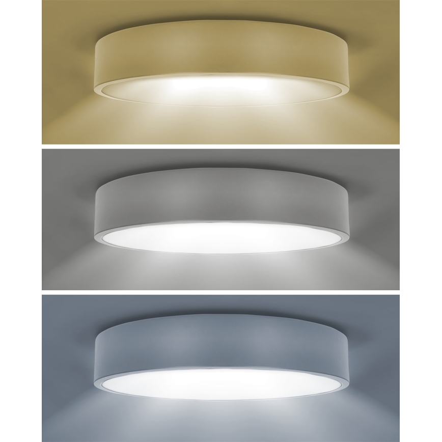 Brilagi - Dimbare LED-plafondlamp POOL SMART LED/60W/230V 50 cm 3000-6000K Wi-Fi Tuya + afstandsbediening wit