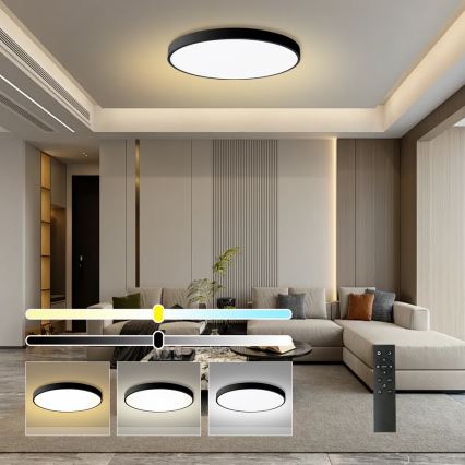 Brilagi - LED dimbare plafondlamp POOL SMART LED/128W/230V 3000-6000K Ø 100 cm Wi-Fi Tuya + afstandsbediening