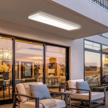 Brilagi - LED dimbare badkamerplafondlamp FRAME SMART LED/50W/230V 120x30 cm 3000-6000K IP44 wit + afstandsbediening