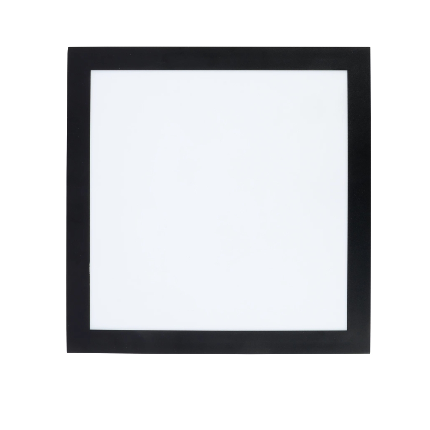 Brilagi - LED Dimbare plafondlamp FRAME SMART LED/24W/230V 30x30 cm 3000-6000K IP44 zwart + afstandsbediening