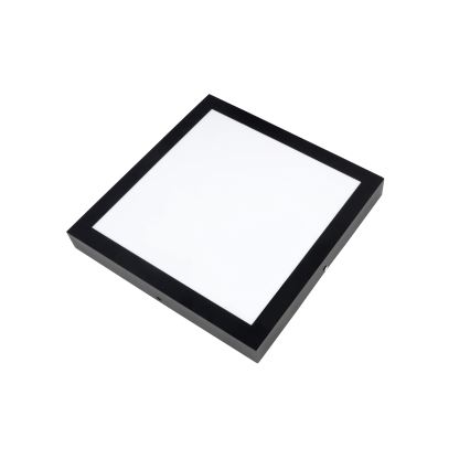 Brilagi - LED Dimbare plafondlamp FRAME SMART LED/24W/230V 30x30 cm 3000-6000K IP44 zwart + afstandsbediening