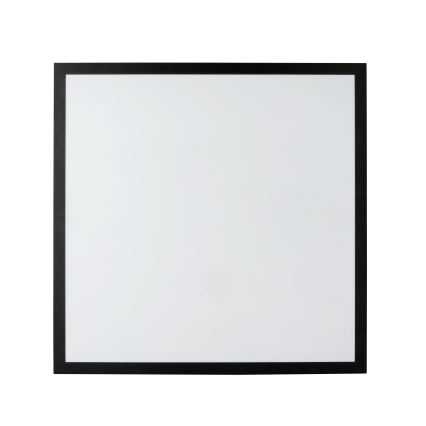 Brilagi - Dimbare badkamer plafondlamp FRAME SMART LED/50W/230V 60x60 cm 3000-6000K IP44 zwart + afstandsbediening