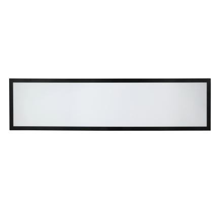 Brilagi - Dimbare LED-plafondlamp FRAME SMART voor de badkamer LED/50W/230V 120x30 cm 3000-6000K IP44 zwart + inclusief afstandsbediening