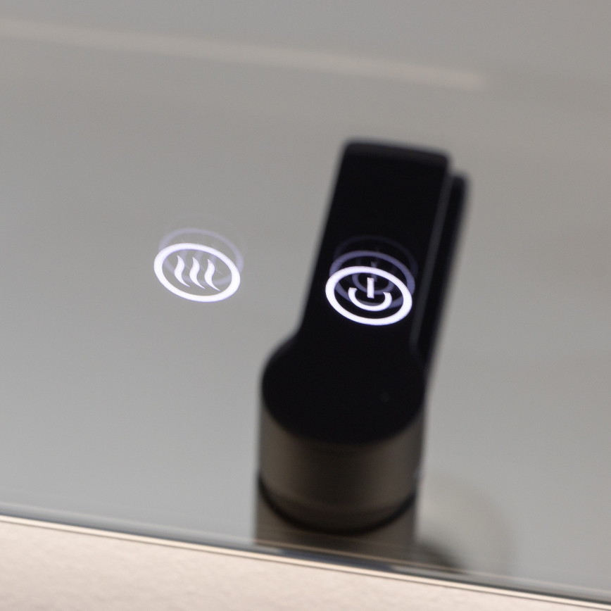 Brilagi - LED verwarmde badkamerspiegel DIANA LED/17W/230V 60x60 cm IP44 CRI 90 dimbaar + CCT