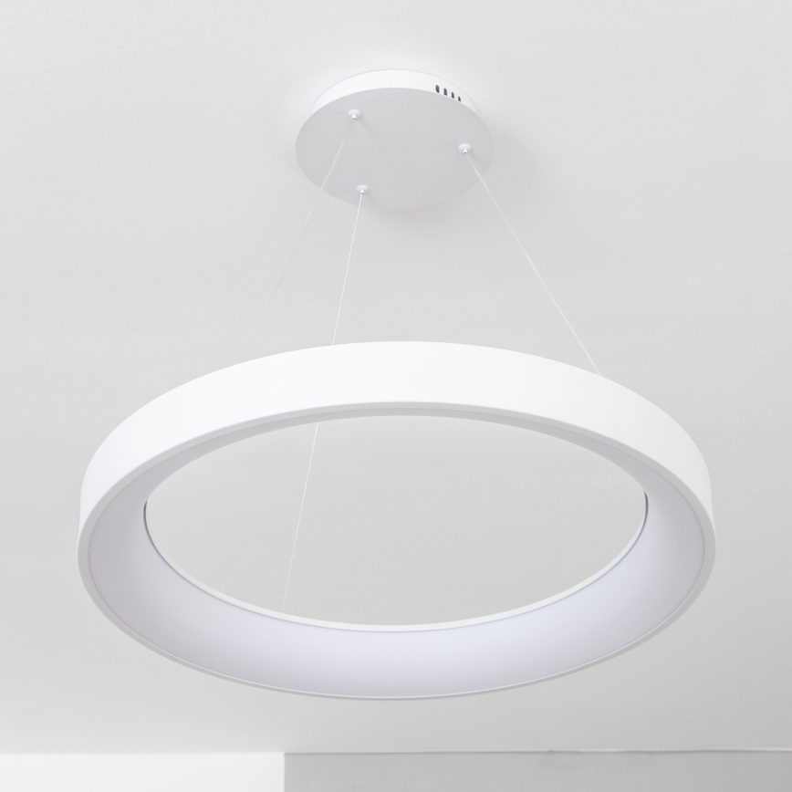 BRILAGI - LED dimbare hanglamp aan kabel FALCON II LED/99W/230V 3000-6500K Ø 60 cm wit + afstandsbediening