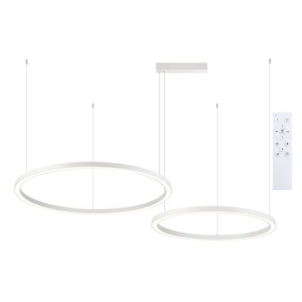 Brilagi - Dimbare LED-pendellamp met kabel PORTOFINO LED/98W/230V 3000-6000K wit + afstandsbediening