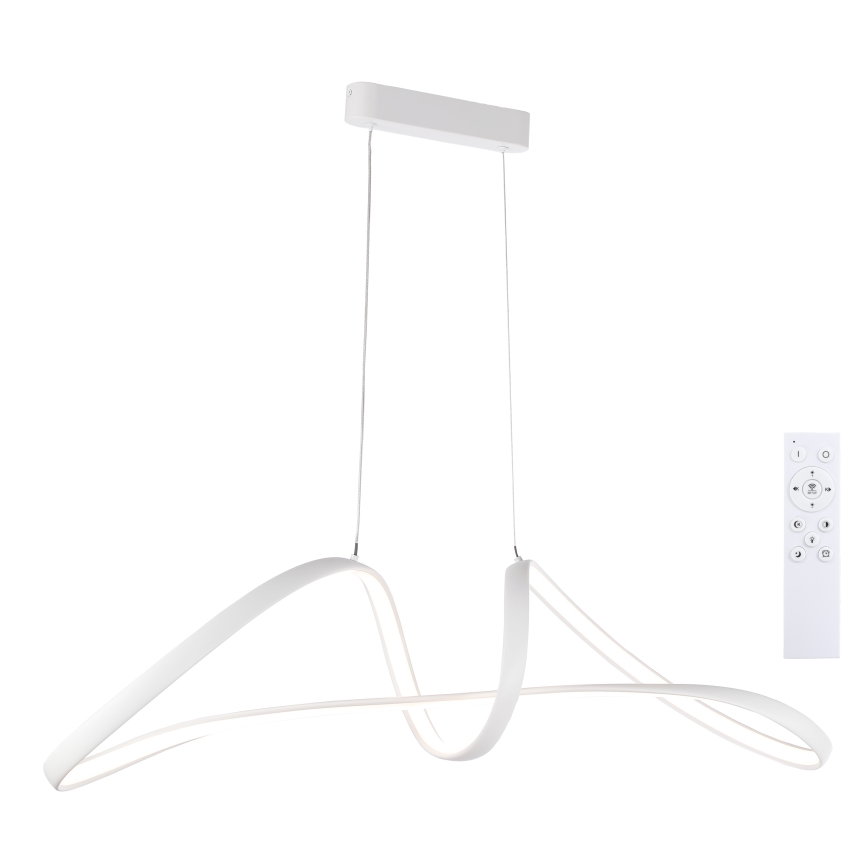 Brilagi - Dimbare LED-hanglamp met kabelophanging TWISTER LED/60W/230V 3000-6000K wit + afstandsbediening