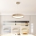 Brilagi - LED-dimbare hanglamp met kabelophanging FALCON MODERN LED/54W/230V 3000-6500K Ø 60 cm beige + afstandsbediening