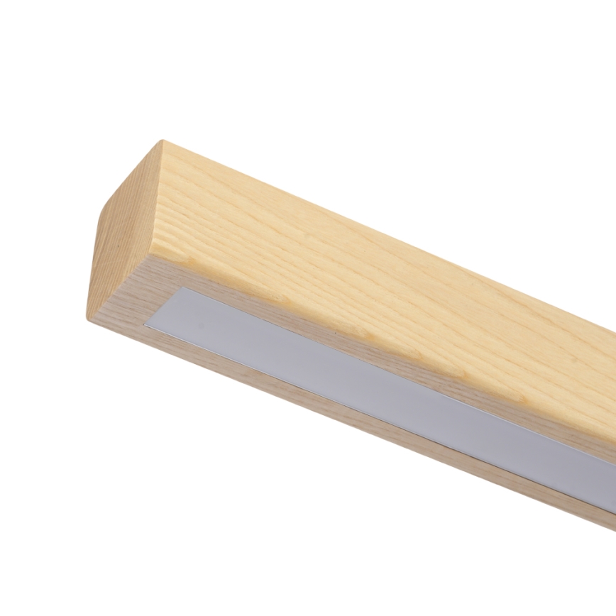 Brilagi - Dimbare LED-hanglamp met kabelophanging OAK SMART LED/30W/230V Wi-Fi Tuya eik + afstandsbediening