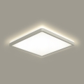 Brilagi - LED dimbare lamp met bewegings- en schemersensor ULTRA SLIM LED/18W/230V 30x30 cm + afstandsbediening