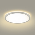 Brilagi - LED dimbare lamp met bewegings- en schemersensor ULTRA SLIM LED/18W/230V Ø 30 cm + afstandsbediening