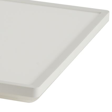 Brilagi - LED dimbare lamp met bewegings- en schemersensor ULTRA SLIM LED/18W/230V 30x30 cm + afstandsbediening