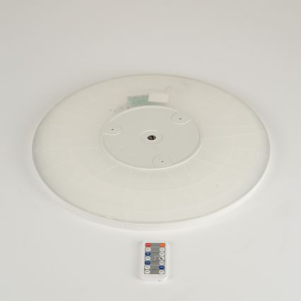 Brilagi - LED dimbare lamp met bewegings- en schemersensor ULTRA SLIM LED/24W/230V Ø 42 cm + afstandsbediening