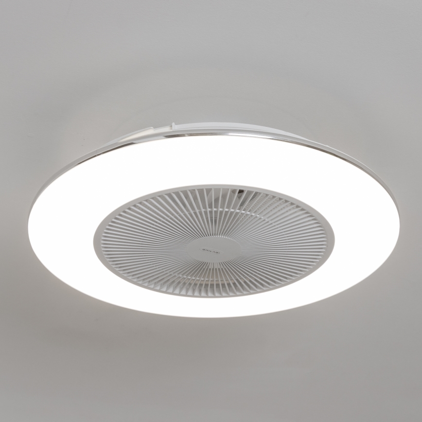 Brilagi - LED dimbare plafondventilator AURA LED/38W/230V 3000-6000K wit + afstandsbediening
