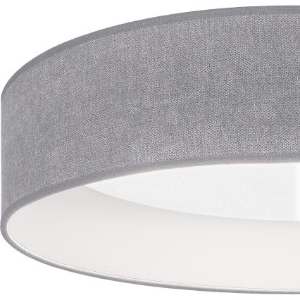 Brilagi - Dimbare LED-plafondlamp VELVET SMARTIX STARS LED/24W/230V 3000-6000K Ø 45 cm grijs Wi-Fi Tuya Beacon + afstandsbediening