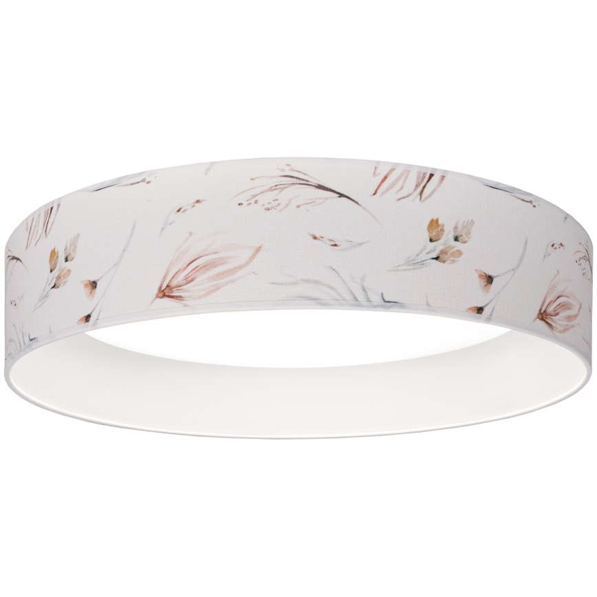 Brilagi - Dimbare LED-plafondlamp VELVET SMARTIX LED/24W/230V 3000-6000K Ø 45 cm wit/bloemen Wi-Fi Tuya Beacon + afstandsbediening