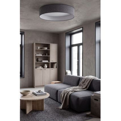 Brilagi - LED-dimbare plafondlamp VELVET SMART VARI LED/24W/230V 3000-6500K Ø 45 cm grijs + afstandsbediening