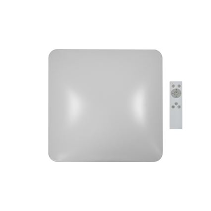 Brilagi - Dimbare LED-plafondlamp VELVET SQUARE SMART LED/36W/230V 60x60 cm 2700-6500K Wi-Fi Tuya + afstandsbediening donkerblauw