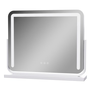 Brilagi - LED-dimbare make-upspiegel CALIFORNIA LED/22W/230V 3000/4000/6500K 58x43 cm wit