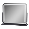 Brilagi - LED-dimbare make-upspiegel CALIFORNIA LED/22W/230V 3000/4000/6500K 58x43 cm zwart