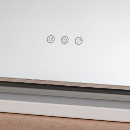 BRILAGI - LED-dimbare make-upspiegel CALIFORNIA LED/22W/230V 3000/4000/6500K 58x43 cm wit