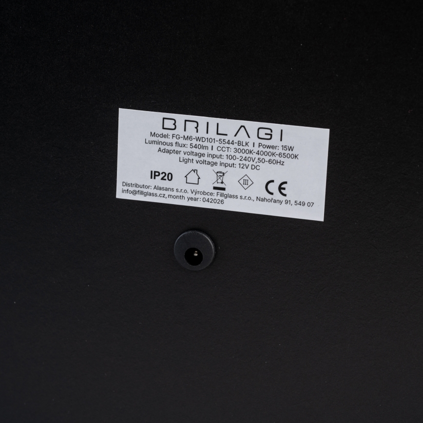 BRILAGI - LED-dimbare make-upspiegel CALIFORNIA LED/22W/230V 3000/4000/6500K 58x43 cm wit