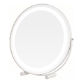 Brilagi - LED-dimbare make-upspiegel FLORIDA LED/17W/230V 3000/4000/6500K Ø 42 cm wit
