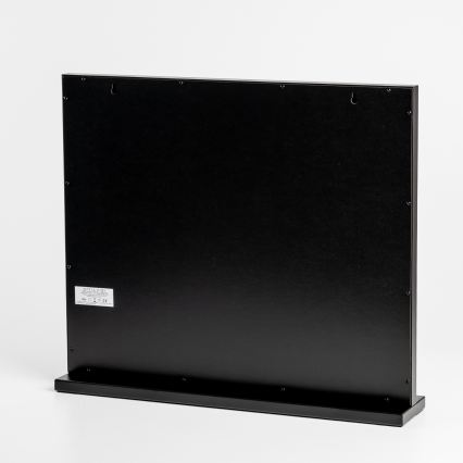 BRILAGI - LED Dimbaar make-upspiegel HOLLYWOOD LED/15W/230V CCT + 2x USB 60x50 cm zwart