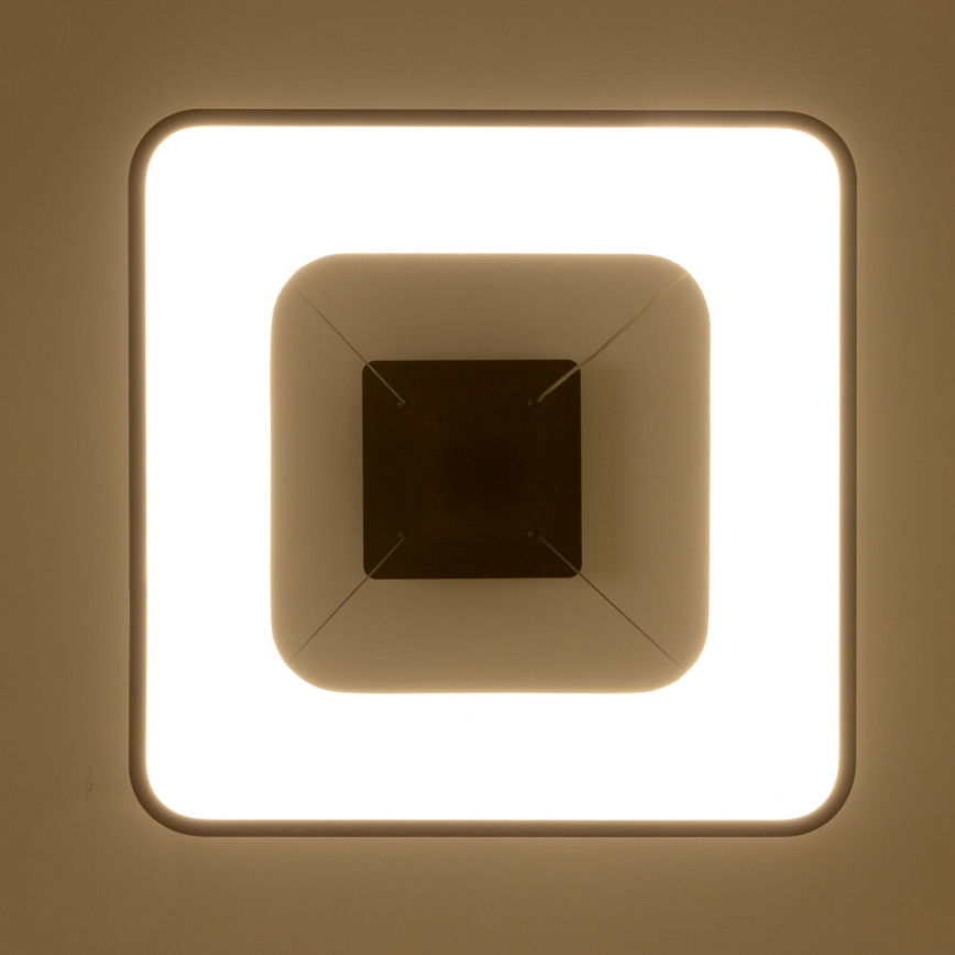 Brilagi - LED dimbare kabelhanglamp FALCON II LED/80W/230V 3000-6500K 40x40 cm zwart + afstandsbediening