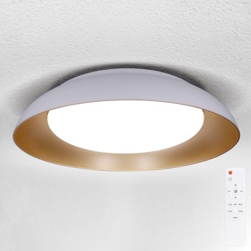 Brilagi - LED dimbare plafondlamp ALVA LED/48W/230V 3000-6500K Ø51 cm wit + afstandsbediening