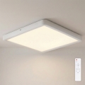 Brilagi - LED-dimbare plafondlamp ESTELA SQUARE LED/36W/230V 3000-6500K 31x31 cm wit + afstandsbediening